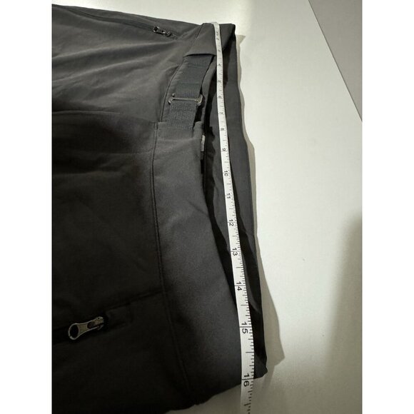 REI Co-op Hiking Pants Men's Size 32x32 Gray Activator Soft Shell Belted Camping - Picture 5 of 9